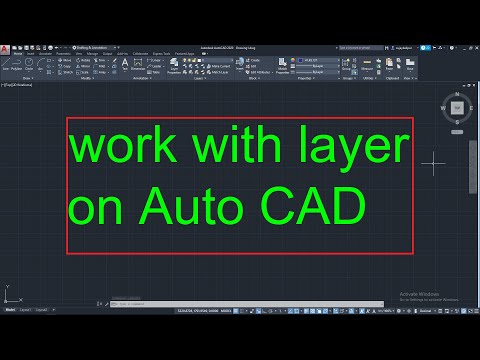 How to work with AutoCAD Layer. Detail video || All In One Sujay ||