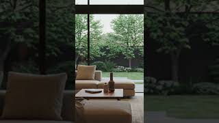 A Sleek Home Oasis with Lush Outdoor Spaces #dreamhome #home #elegantkitchen #modernhomedesign