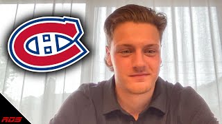 Zachary Bolduc heureux de rejoindre les Canadiens!