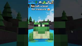 flint and steel for treasure 😱 #buildaboat #buildaboatfortreasure #babft #roblox