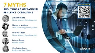 Webinar  - 7 Myths About DORA Compliance | Digital Operational Resilience ACT