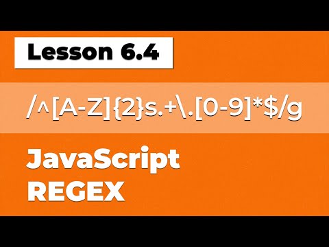 Intro to JavaScript Regular Expressions #fullstackroadmap (Ep. 6.4)