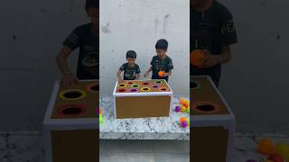 Color Ball Craft: Fun DIY Game for Kids with Cardboard! #KidsCrafts #DIYGame #colorballs