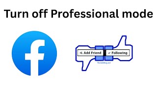 facebook professional mode off 2025  | how to off facebook professional mode | fb professional mode