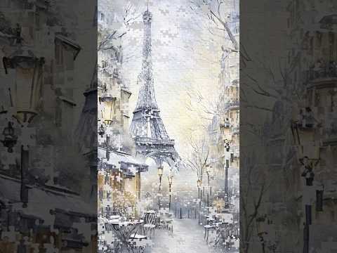 Winter In Paris Jigsaw Puzzle