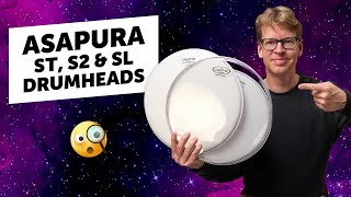 Asapura drumheads from Japan | Review & Sound Demo #drumheads
