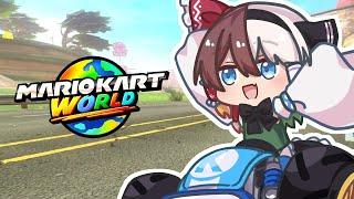 [Slow commentary] K-chan drives Mario Kart World [Mario Kart World]