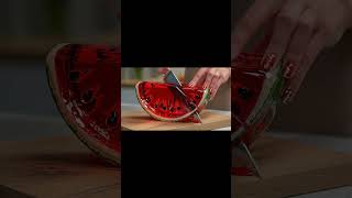 Cutting glass fruit#asmr #satisfying #asmrsounds #fruit #ai #aiartist #glass #shorts #shortvideo