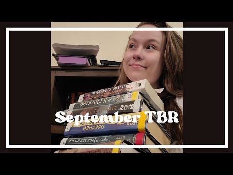 September TBR! #booktube #books #booktuber #booklover