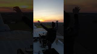 PROPULSIVE live @ 75m high Windmill at sunset