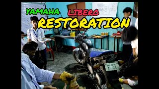 yamaha libero bike restoration PART-1 @MATHSDESK @BBoysTube @SONUVLOGS123 @MRINDIANHACKER @CrazyXYZ