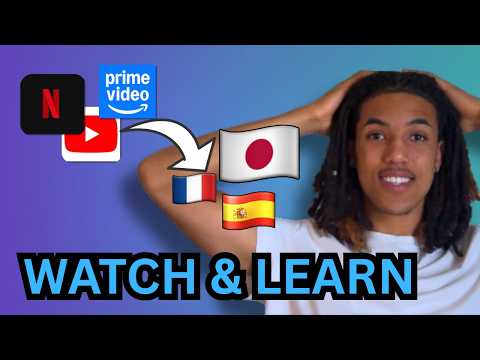 Learn languages with TV easily in 2025! (Watch & Learn Method)