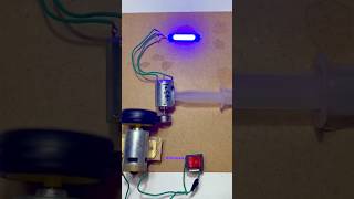 Dc motor electric generate || #dc #motor #diy #science #omscience