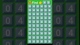 find the different number in crowd #gk #yt #trending #maths #bhoot #challenge #comedy #cartoon