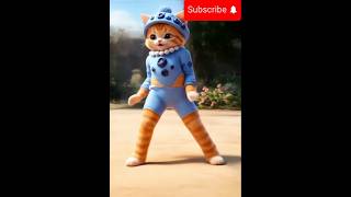 Kucing joget lucu 😻🥰 - Tang ting tung #kucing #cat #kucinglucu #kucingjoget #jogetviral