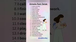 Master Simple Past Tense: Speak English with Confidence! #spokenenglish #englishlanguage
