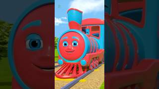 Wheels on the Train #shorts #kids #viral #explore #cratoon #trainsong