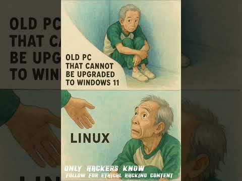 Old PC feels useless? Linux gives it a second chance!#LinuxPower #TechFix #Windows11Fail