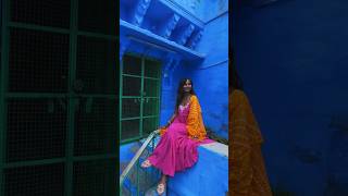 Blue City Jodhpur💙 #beautifuldestinations #travel #jodhpur #rajasthan #ytshorts #viral #travel