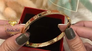 18 Karat Gold Cartier Bracelet