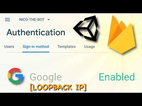 Firebase Authentication in Unity with Google with Loopback IP method (REST API) [UPDATE]