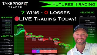 100% Win Rate 🔴LIVE Trading NQ Futures Today!