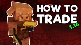 How to Trade with Piglins in Minecraft 1.16.3