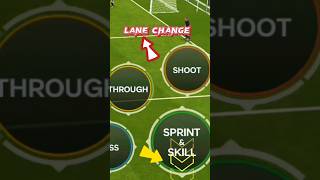 Best Skills Lane Change 🔥FC25/fifa Mobile skills moves lane change🔥#fc24#ytshorts#shorts