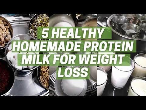 5 Healthy Home Made Protein Milk For Weight Loss in Tamil