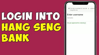 How To Login Into Hang Seng Bank
