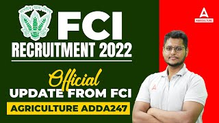 FCI Total Form Fill Up 2022 | Official Update | FCI Recruitment 2022