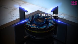 SENZ Gas Hob_TRINITY Twin Burner Gas Stove with intelSync Technology