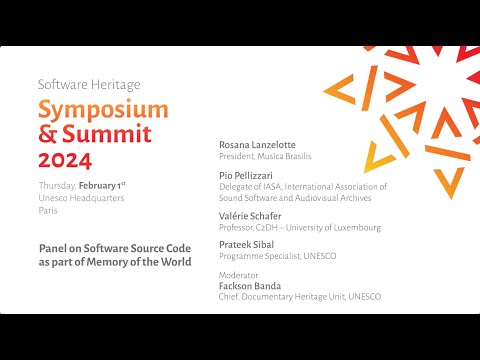 Symposium 2024 - Memory of the World Panel
