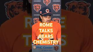 Rome Odunze Talks About Where the Bears Chemistry is At After Minicamp #ChicagoBears #NFL #BEARS