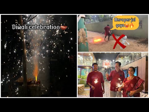 Diwali celebration went wrong 🥵🔥// jalgaya hath