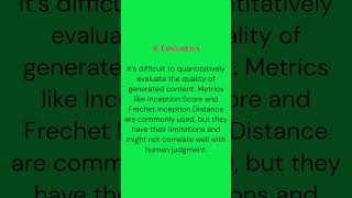 5 Challenges of Generative Models #shorts #generativeai #genai #ai #trendingshorts  #viral