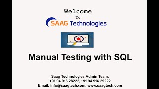 V-Model / Incremental Model - Manual Testing Training By Expert | Call: +91 94 916 28222 | Saag Tech