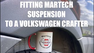 Fitting Martech air suspension to my Volkswagen crafter campervan