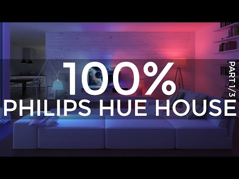 100% PHILIPS HUE HOUSE 1/3