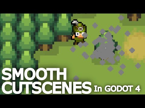 How to Make SMOOTH CUTSCENES in Godot 4