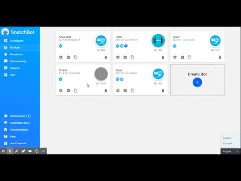 Adding a NLP Model to a Chatbot in the SnatchBot Platform