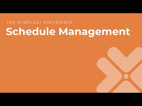 Schedule Management