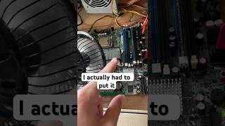 Can a Desktop FAN Cool a PC? #techtok #pc #computer #technology #cpu #cooling #tech #shorts #tech