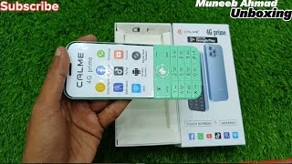 CALME 4G PRIME Unboxing | Price and review With Goolge Play store and Face id #calme