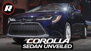 2020 Toyota Corolla sedan first look | Bolder styling, more features, two engine options