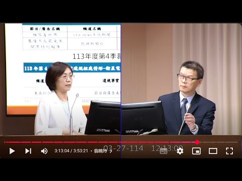 20250327 NCC通傳會 林國成 洪孟楷 翁曉玲 葉元之 許智傑 王鴻薇 黃健豪 蔡易餘 魯明哲 陳雪生 林俊憲 黃國昌 蔡其昌 邱若華 廖先翔 陳冠廷 何欣純 徐富癸 交通委員會 立法院演哪齣