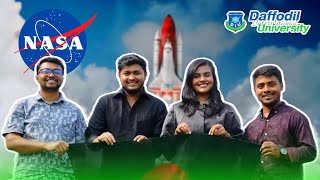 DIU Students: WINNER of NASA International Space Apps Challenge! | Daffodil International University