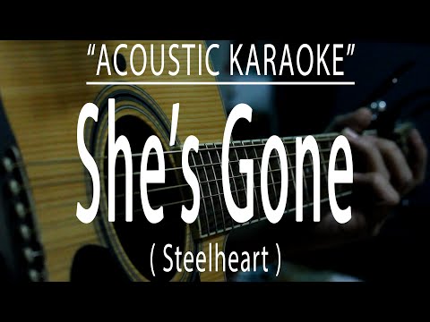 She's Gone - Steelheart (Acoustic karaoke)