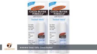 Palmer's Cocoa Butter Formula Swivel Stick, 0.5 Ounce (Pack of 2) | Review/Test