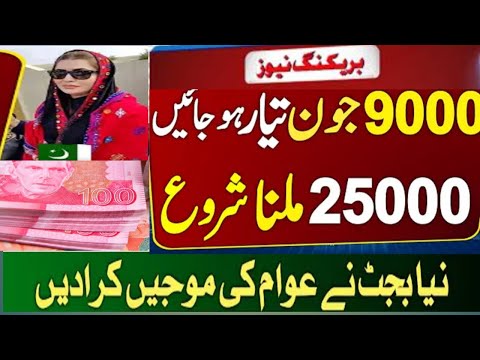 BISP 25000 Relief Budget June 2023 | BISP New update 9000 | Ehsaas Program 25000 | check CNIC 8171